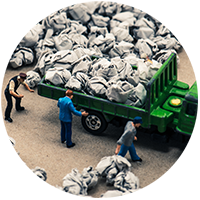 産業廃棄物輸送